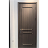 Puerta de madera elegante y contemporánea: puerta interior de diseño minimalista con acabado preciso, personalizable