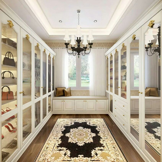 Armario de madera minimalista, moderno y elegante: almacenamiento de ropa elegante con líneas limpias