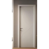 Puerta de madera elegante y contemporánea: puerta interior de diseño minimalista con acabado preciso, personalizable